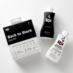 Back to Black Dye Kit: Rit Dye Online Store